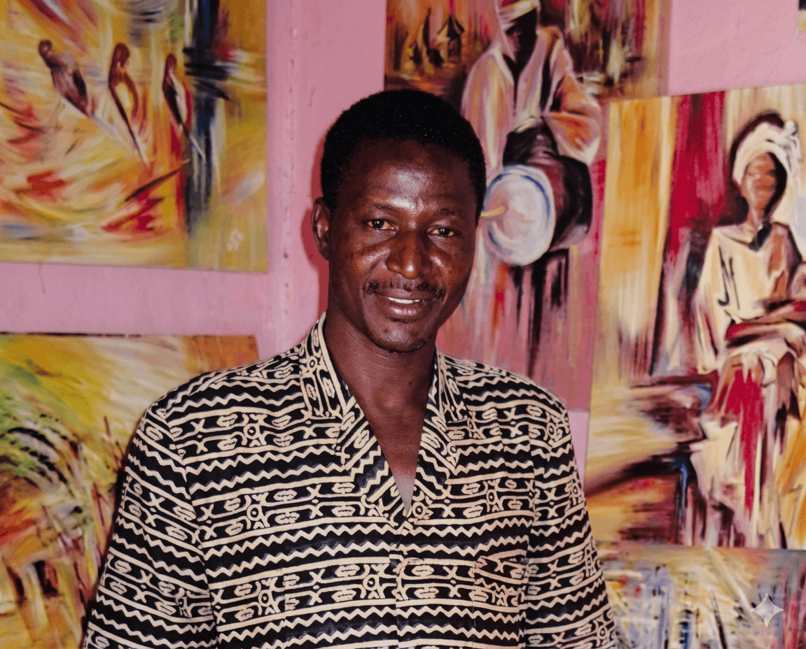 Sidi Issahou Touré, artiste peintre